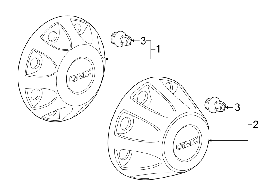 Diagram COVERS & TRIM. for your Chevrolet Silverado  