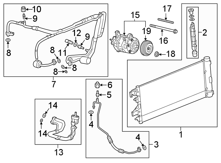 9AIR CONDITIONER & HEATER. COMPRESSOR & LINES. CONDENSER.https://images.simplepart.com/images/parts/motor/fullsize/GH19116.png