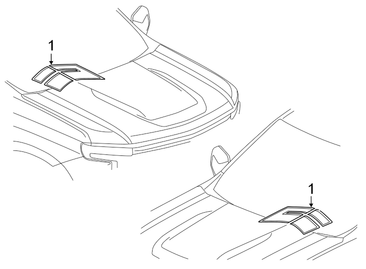 Diagram STRIPE TAPE. for your Chevrolet Silverado  