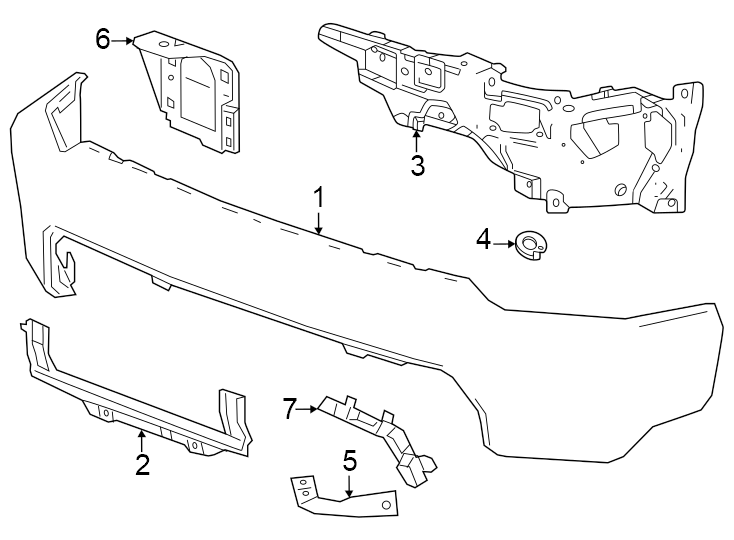 7Front bumper. Bumper & components.https://images.simplepart.com/images/parts/motor/fullsize/GH20008.png