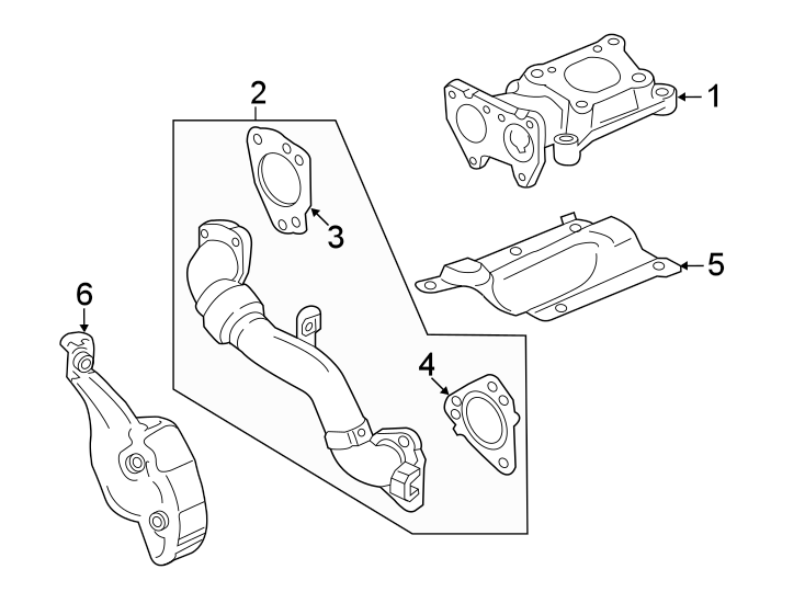 1Turbocharger & components.https://images.simplepart.com/images/parts/motor/fullsize/GH20342.png