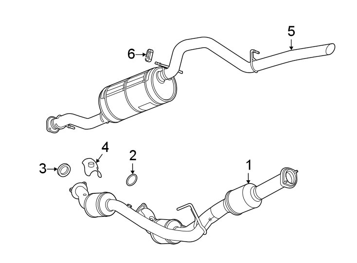 5Exhaust system. Exhaust components.https://images.simplepart.com/images/parts/motor/fullsize/GH20358.png