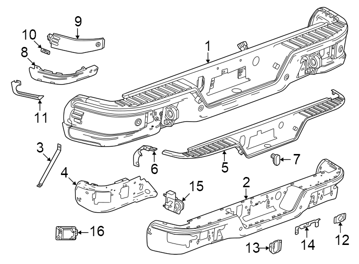 3Rear bumper. Bumper & components.https://images.simplepart.com/images/parts/motor/fullsize/GH20826.png