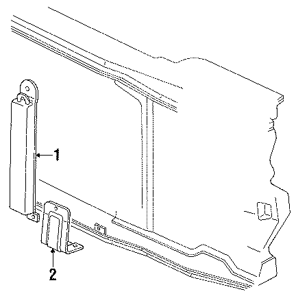 POWER STEERING OIL COOLER.