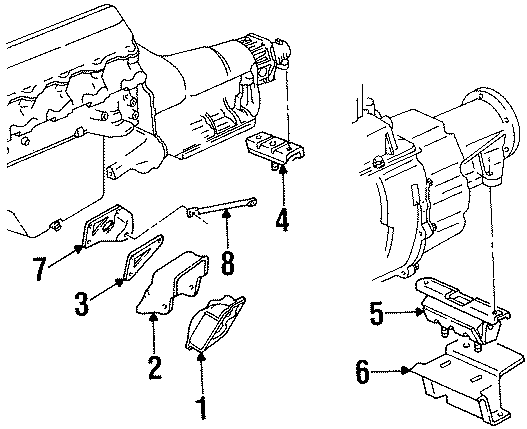 ENGINE & TRANS MOUNTING.