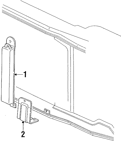 POWER STEERING OIL COOLER.