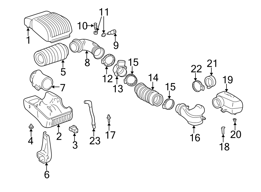 AIR INTAKE. Diagram