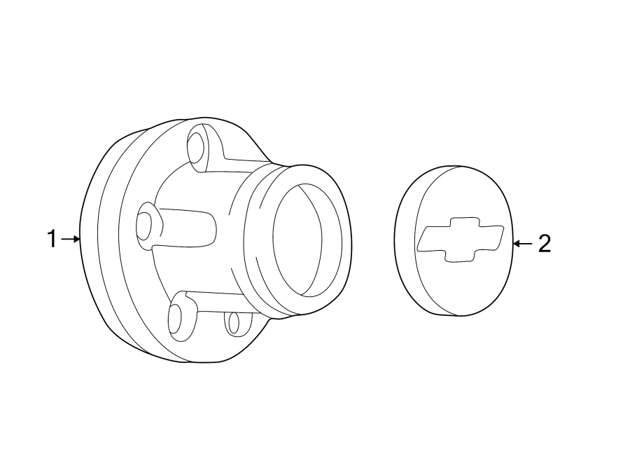 Diagram COVERS & TRIM. for your 1995 Chevrolet K1500  Base Extended Cab Pickup Stepside 6.5L V8 DIESEL M/T 