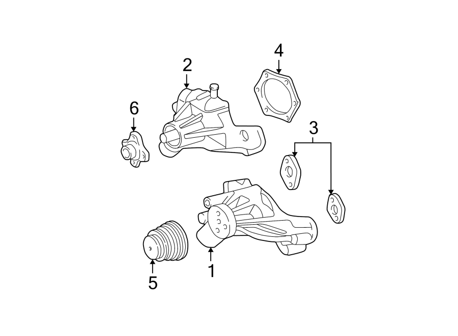 WATER PUMP. Diagram