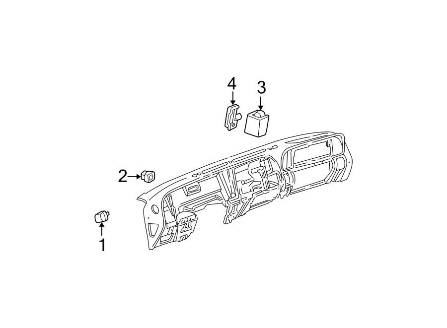 DAYTIME RUNNING LAMP COMPONENTS. Diagram