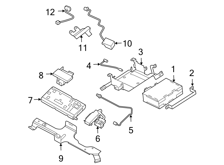 12Navigation system components.https://images.simplepart.com/images/parts/motor/fullsize/GH99235.png