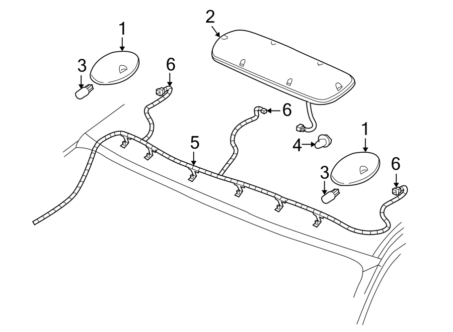 ROOF LAMPS. Diagram