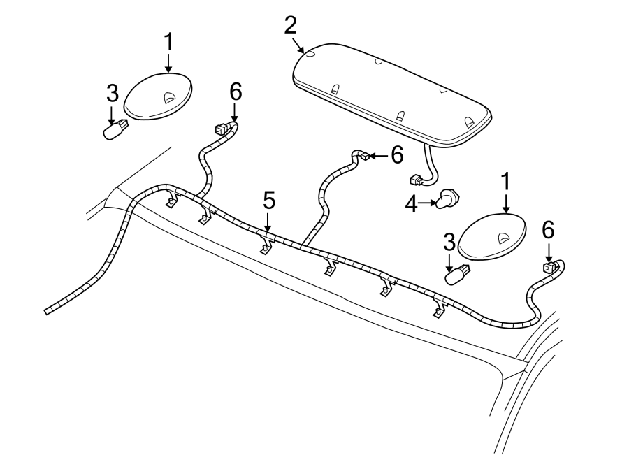 ROOF LAMPS. Diagram