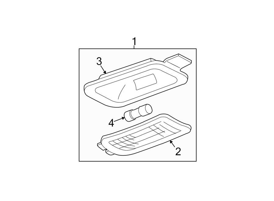 Diagram INTERIOR TRIM. for your Chevrolet