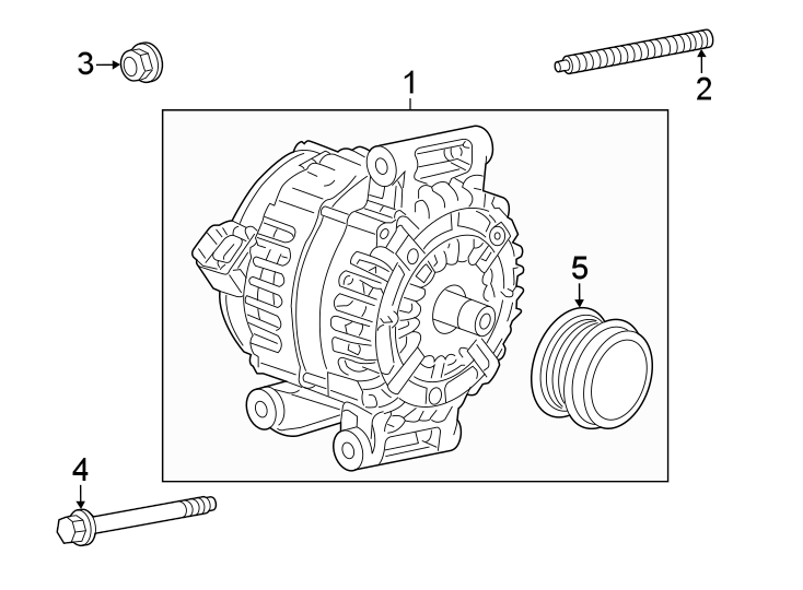 Chevrolet Trax Alternator - 42609193 | Stingray Chevrolet, Plant City FL