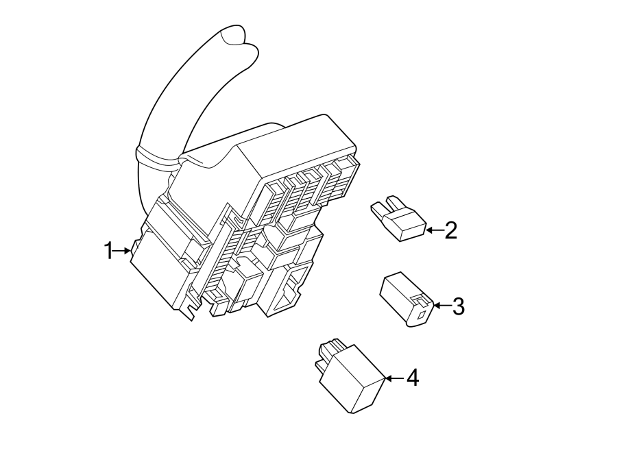 Diagram FUSE & RELAY. for your 2018 Buick Regal TourX   