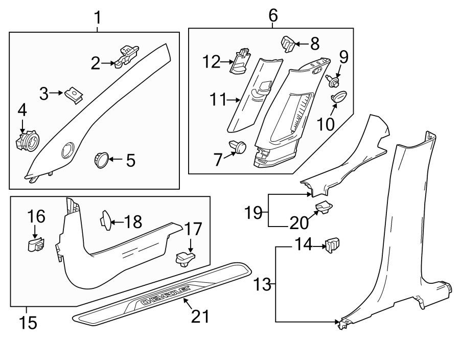 13PILLARS. ROCKER & FLOOR. INTERIOR TRIM.https://images.simplepart.com/images/parts/motor/fullsize/GJ15435.png