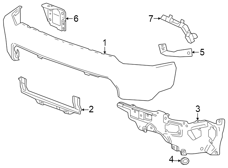 7Front bumper. Bumper & components.https://images.simplepart.com/images/parts/motor/fullsize/GJ20006.png