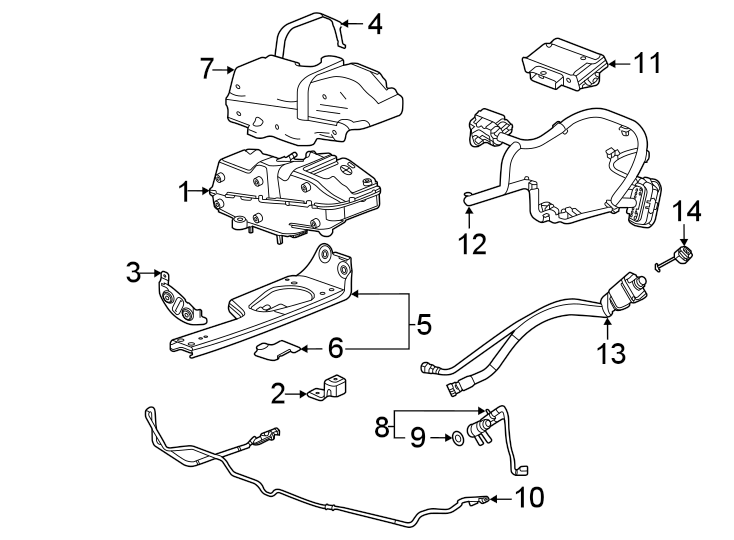 9Emission system. Emission components.https://images.simplepart.com/images/parts/motor/fullsize/GJ20382.png