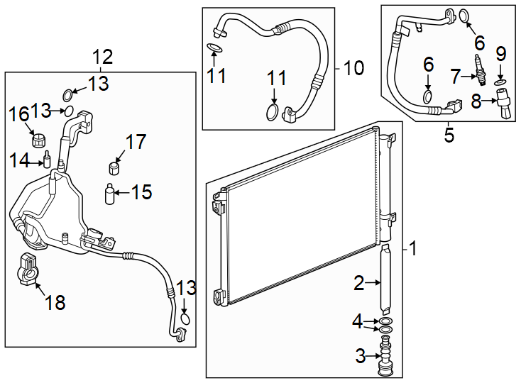 17Air conditioner & heater. Compressor & lines.https://images.simplepart.com/images/parts/motor/fullsize/GJ24095.png