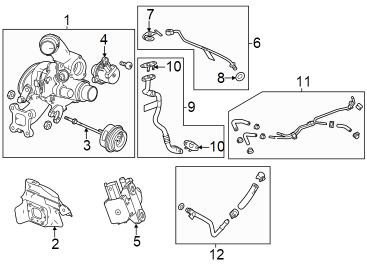 12Engine / transaxle. Turbocharger & components.https://images.simplepart.com/images/parts/motor/fullsize/GJ24245.png