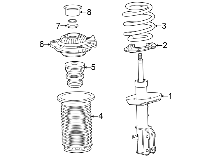 3Front suspension. Struts & components.https://images.simplepart.com/images/parts/motor/fullsize/GJ24300.png