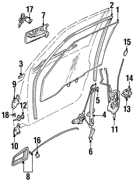 18FRONT DOOR. GLASS & HARDWARE.https://images.simplepart.com/images/parts/motor/fullsize/GJ89926.png