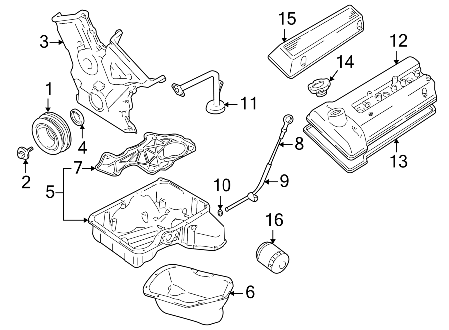 Diagram ENGINE PARTS. for your 2017 Chevrolet Camaro   