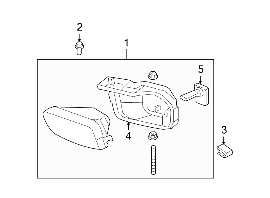 Diagram FRONT LAMPS. FOG LAMPS. for your 2018 Chevrolet Spark  ACTIV Hatchback 