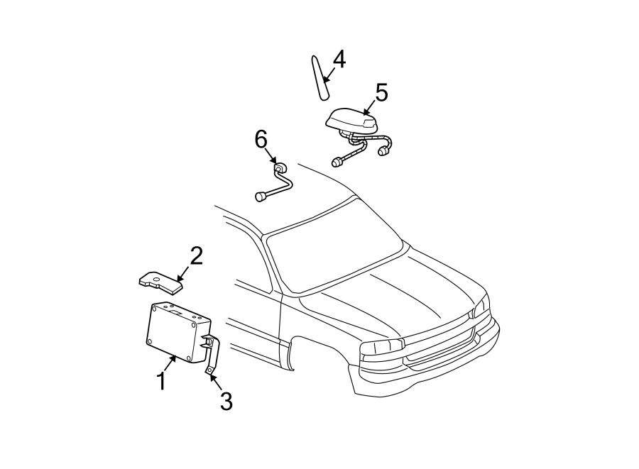 NAVIGATION SYSTEM COMPONENTS.