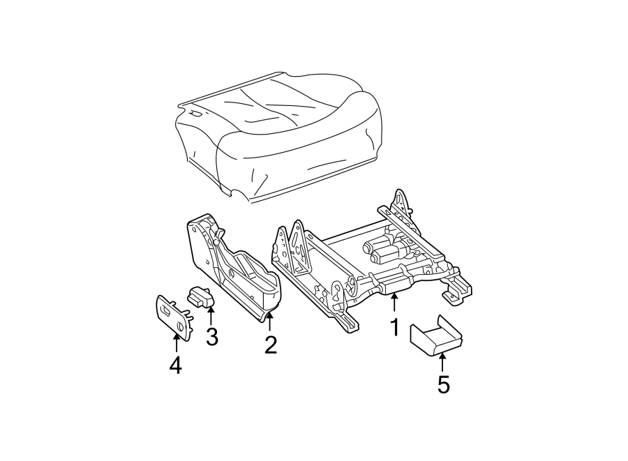 SEATS & TRACKS. TRACKS & COMPONENTS. Diagram