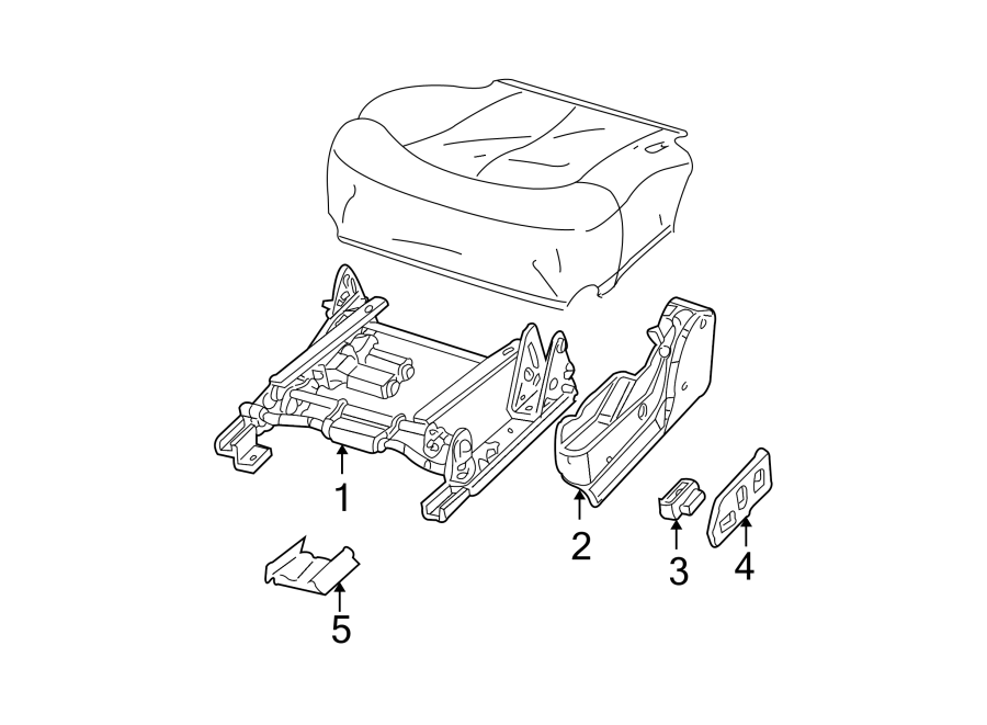 SEATS & TRACKS. TRACKS & COMPONENTS. Diagram