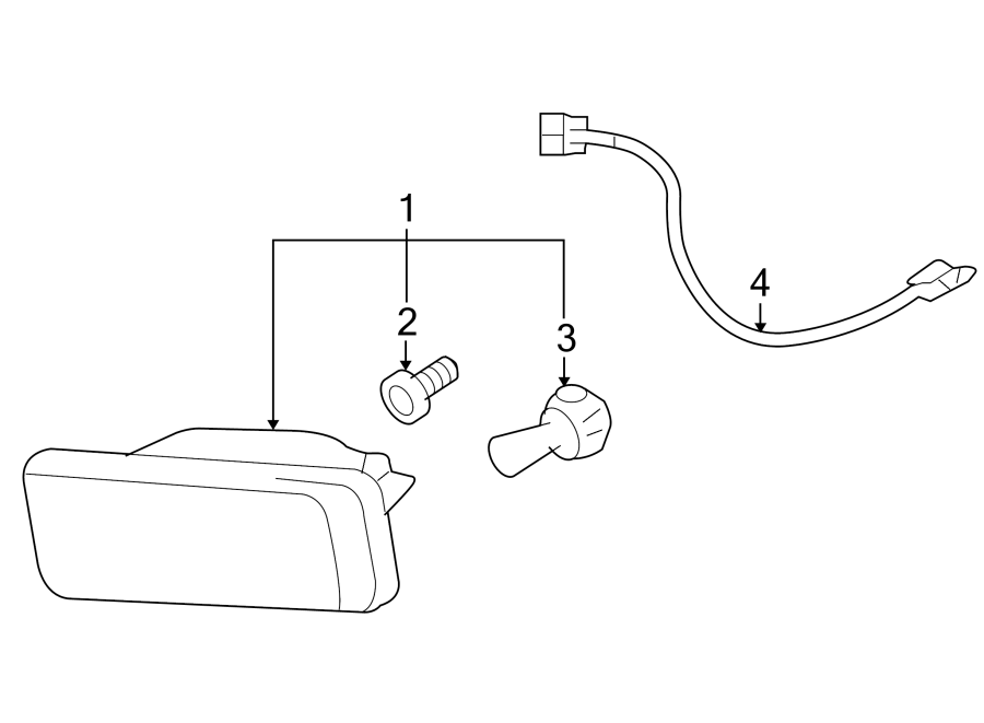 Diagram FRONT LAMPS. FOG LAMPS. for your 2006 GMC Sierra 2500 HD 6.6L Duramax V8 DIESEL M/T 4WD SLE Standard Cab Pickup 