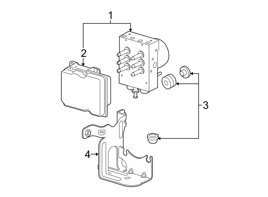 Diagram Abs components. for your 1985 Buick Century   