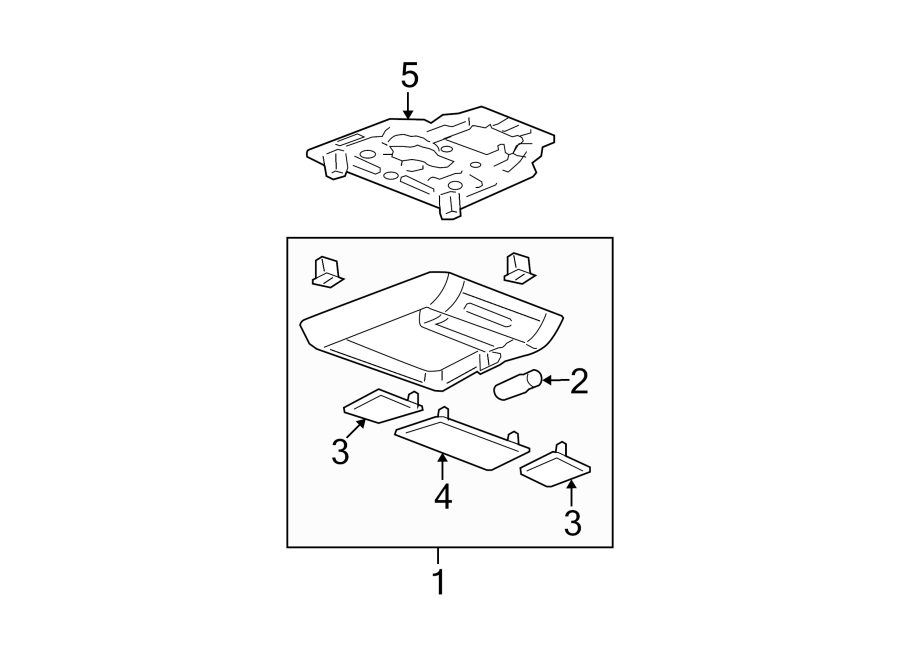 OVERHEAD CONSOLE.