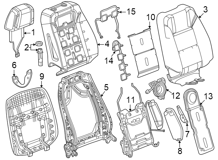 14Seats & tracks. Passenger seat components.https://images.simplepart.com/images/parts/motor/fullsize/GK20591.png