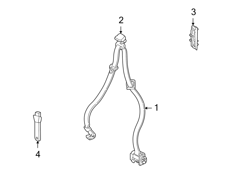 RESTRAINT SYSTEMS. FRONT SEAT BELTS.