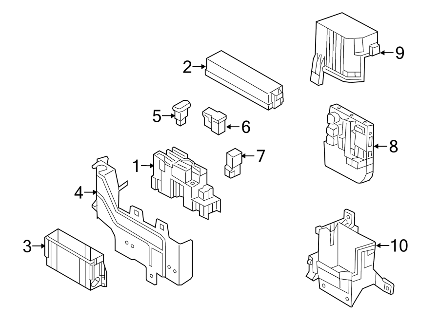 Diagram FUSE & RELAY. for your Chevrolet City Express  