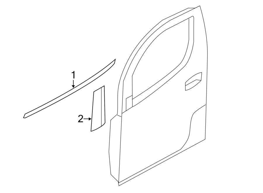 2FRONT DOOR. EXTERIOR TRIM.https://images.simplepart.com/images/parts/motor/fullsize/GL15370.png