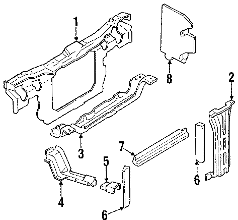 3RADIATOR SUPPORT.https://images.simplepart.com/images/parts/motor/fullsize/GL90055.png