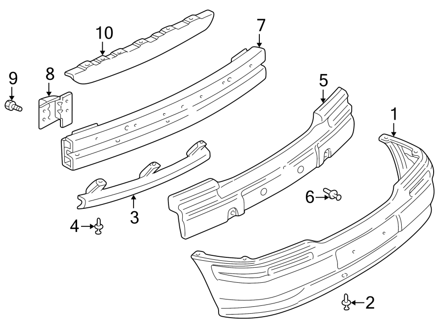 9FRONT BUMPER. BUMPER & COMPONENTS.https://images.simplepart.com/images/parts/motor/fullsize/GL97010.png