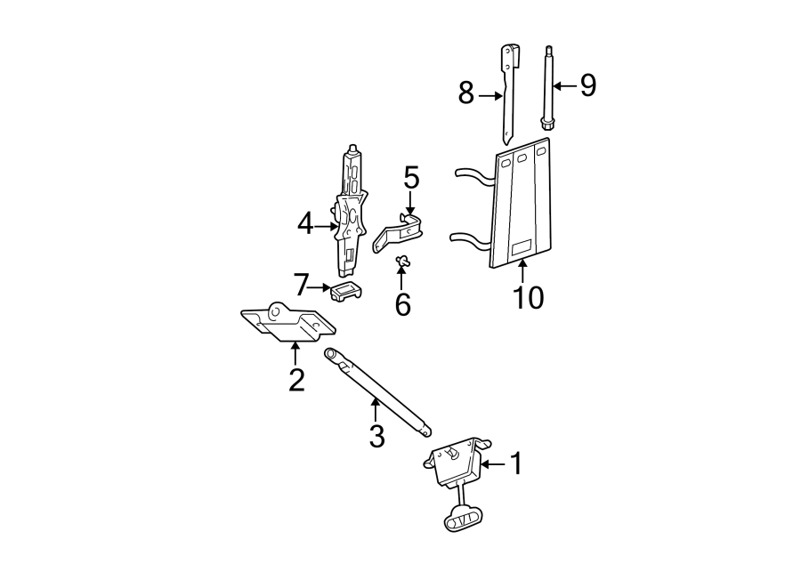 10WHEELS. SPARE TIRE CARRIER.https://images.simplepart.com/images/parts/motor/fullsize/GL97157.png