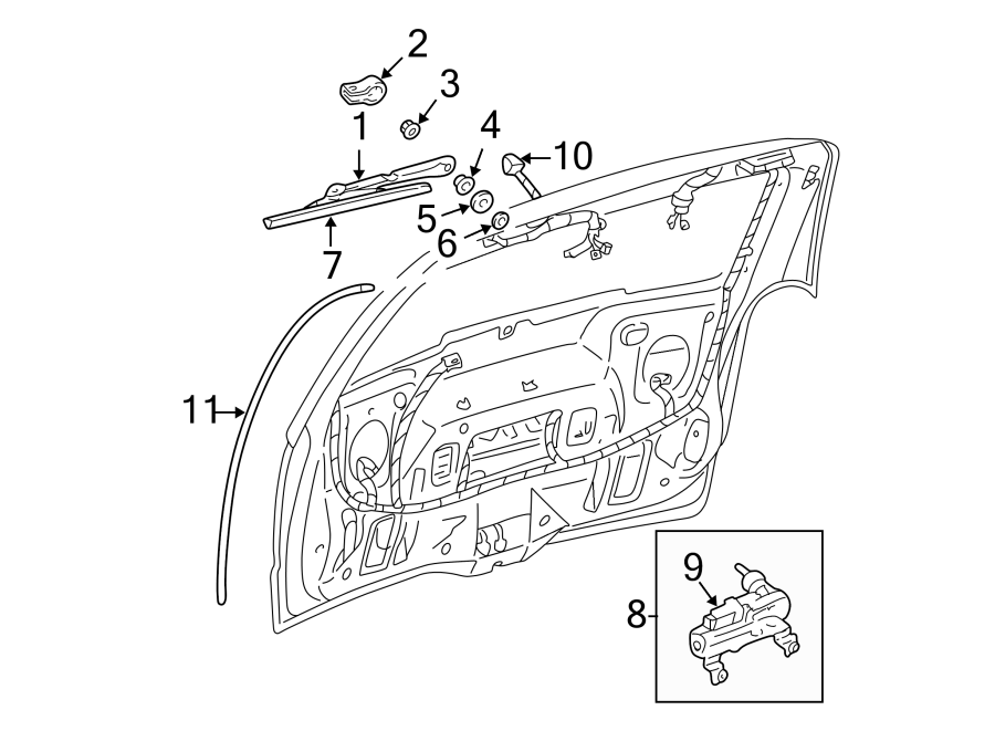 3LIFT GATE. WIPER & WASHER COMPONENTS.https://images.simplepart.com/images/parts/motor/fullsize/GL97490.png