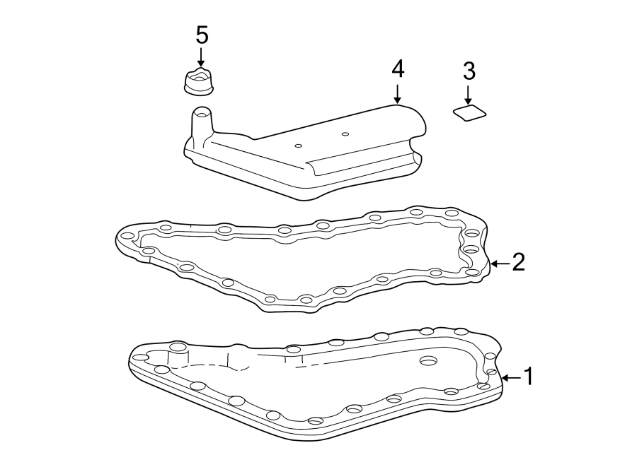 Diagram ENGINE / TRANSAXLE. TRANSAXLE PARTS. for your 2013 Chevrolet Tahoe  LTZ Sport Utility  