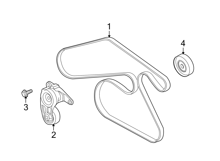 Belts & pulleys. Diagram