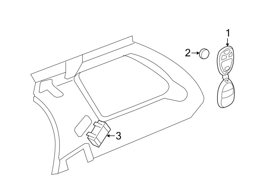 KEYLESS ENTRY COMPONENTS.