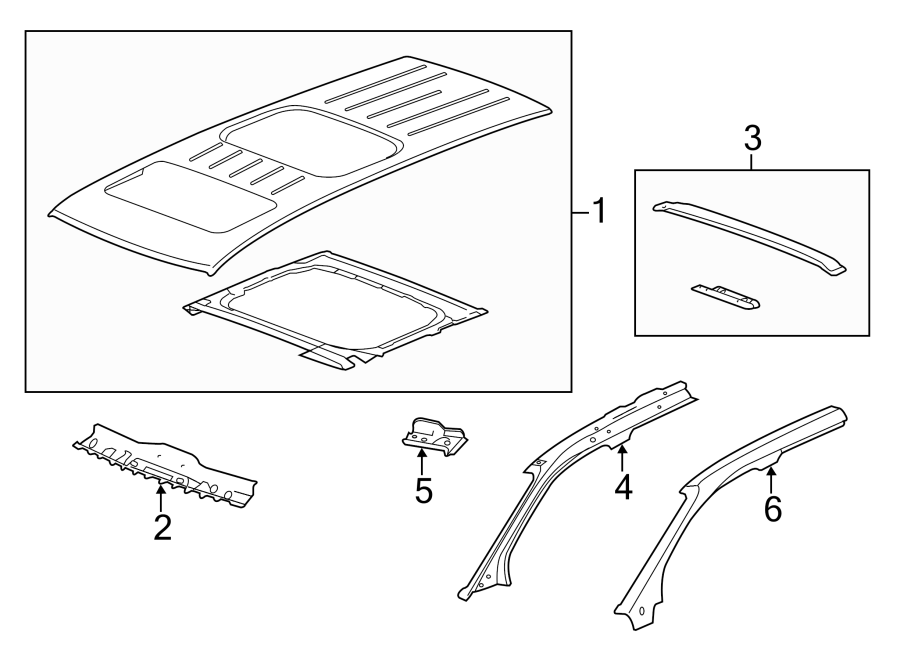 6ROOF & COMPONENTS.https://images.simplepart.com/images/parts/motor/fullsize/GM09450.png