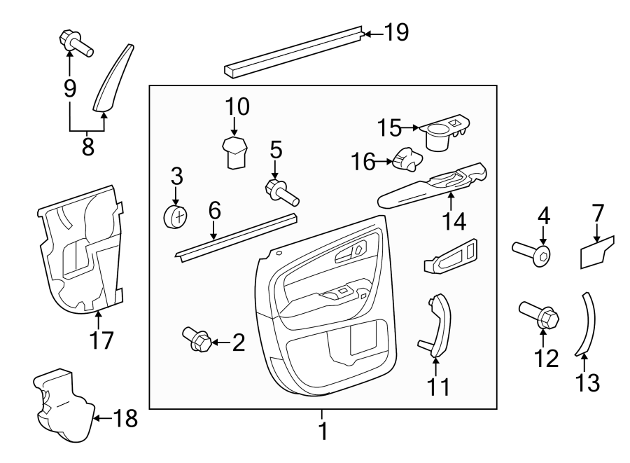 18REAR DOOR. INTERIOR TRIM.https://images.simplepart.com/images/parts/motor/fullsize/GM09575.png