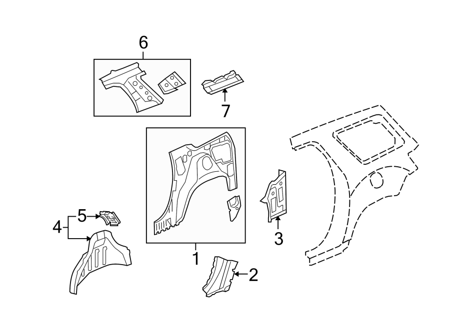 4QUARTER PANEL. INNER STRUCTURE.https://images.simplepart.com/images/parts/motor/fullsize/GM09590.png