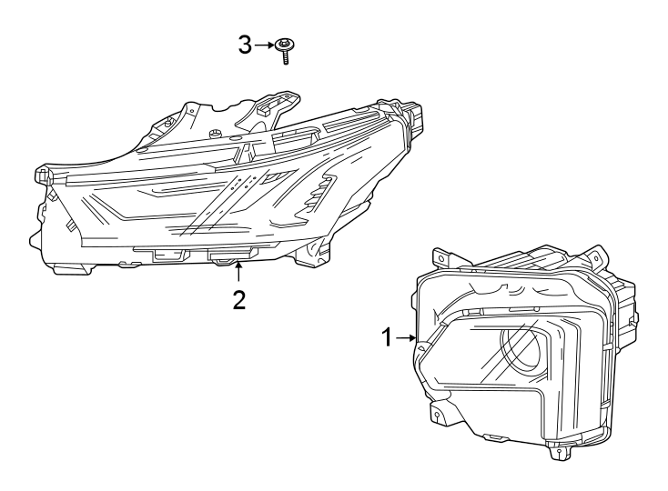 2Front lamps. Headlamp components.https://images.simplepart.com/images/parts/motor/fullsize/GM18037.png